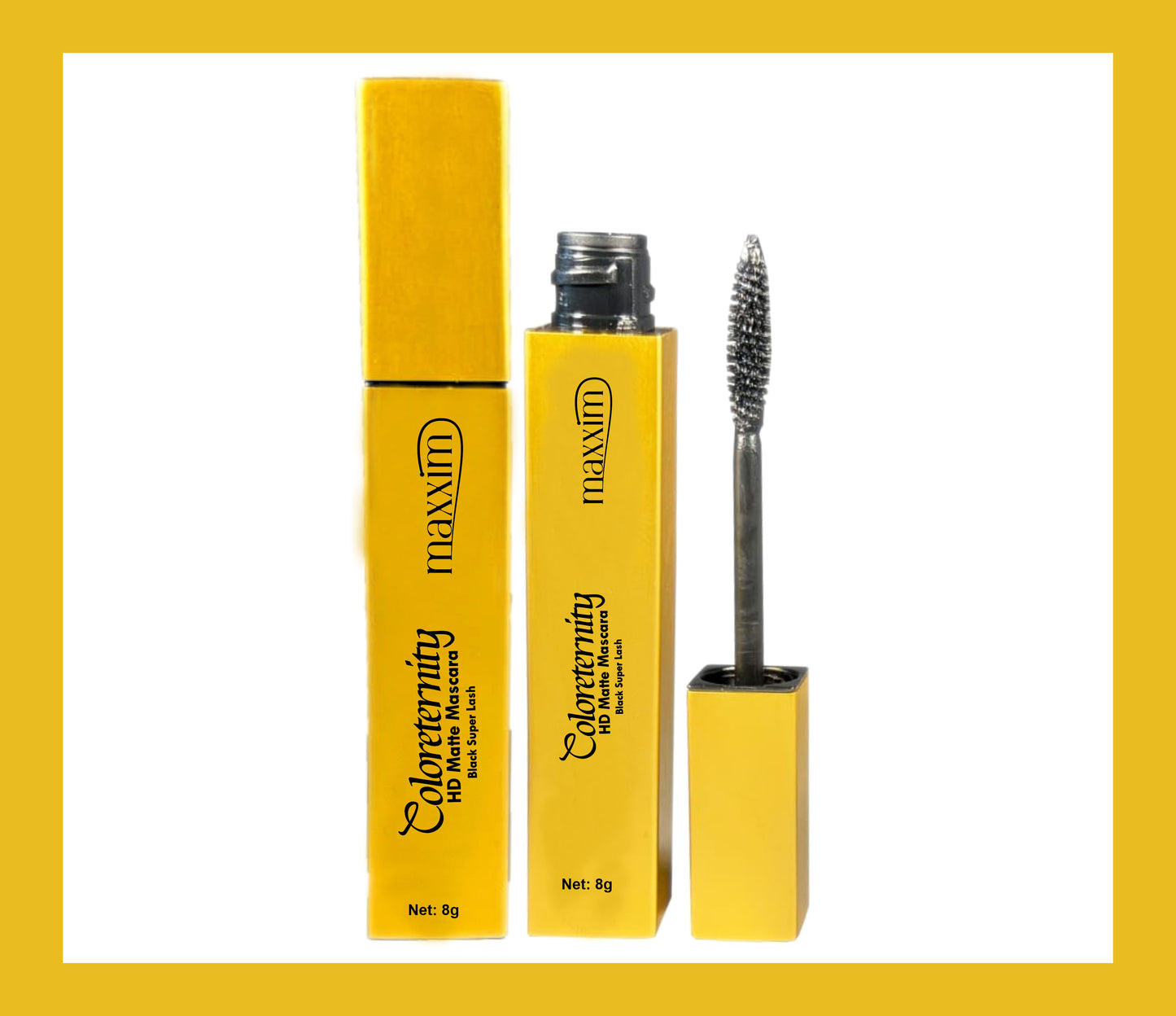 Maxxim Coloreternity HD Matte Black Super Lash 8g