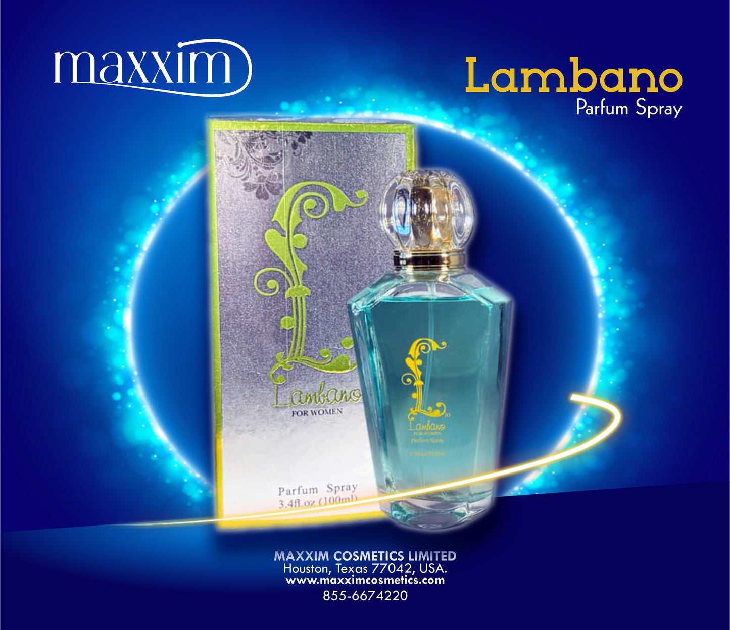 Lambano FOR WOMEN PERFUME SPRAY 3.4 Fl. Oz.