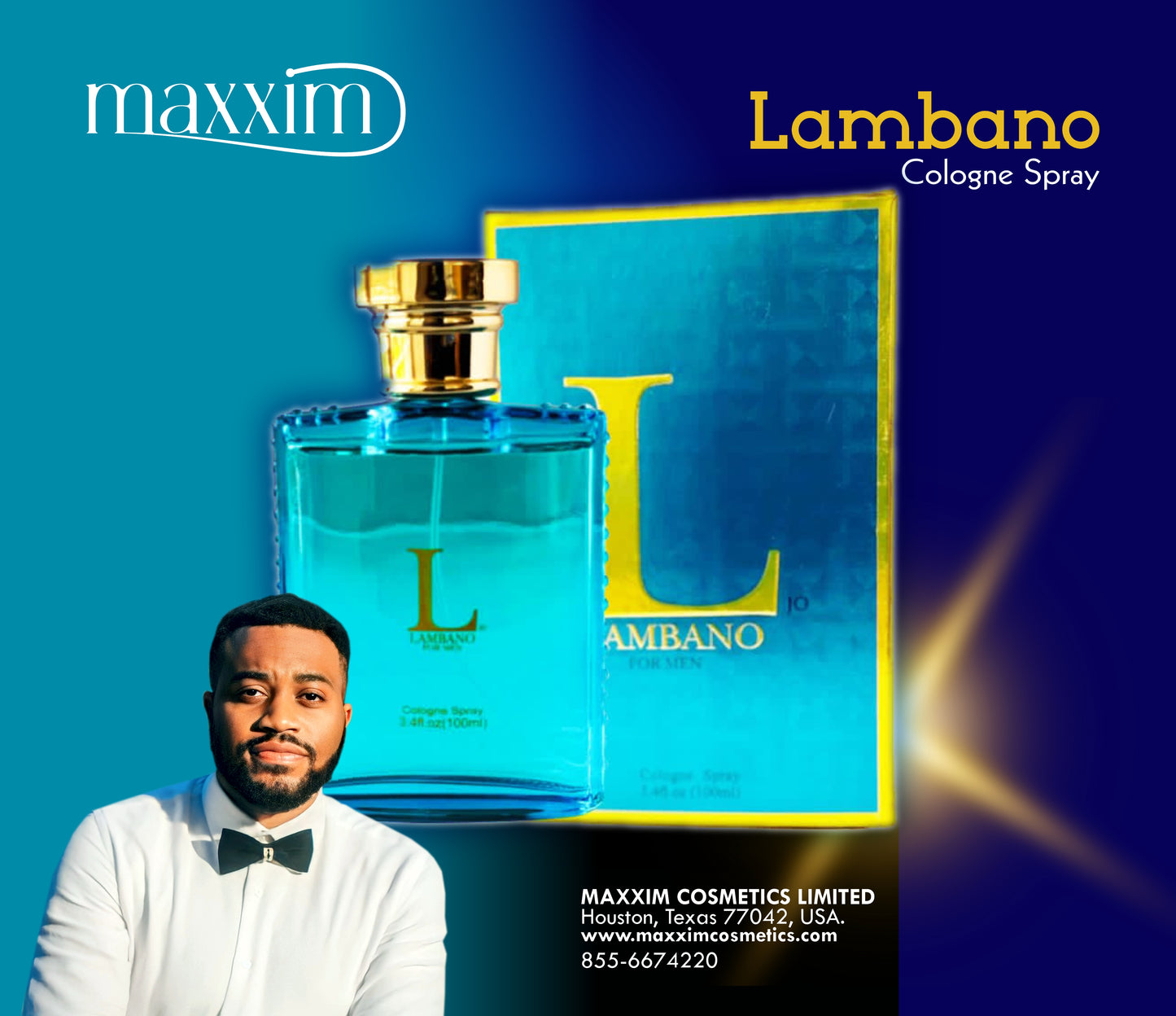 Lambano FOR MEN COLOGNE SPRAY 3.4 Fl. Oz