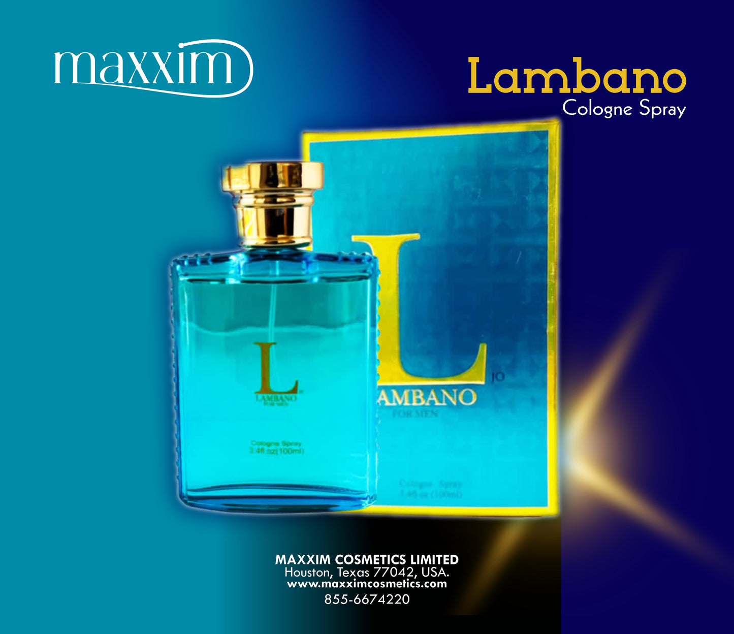 Lambano FOR MEN COLOGNE SPRAY 3.4 Fl. Oz