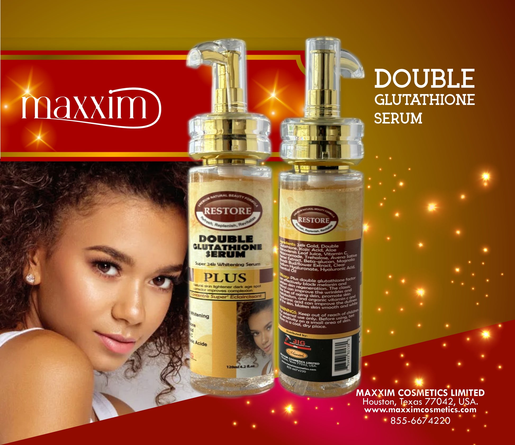 Restore Double Glutathione Serum Maxxim Restore Double Glutathione Serum Maxxim