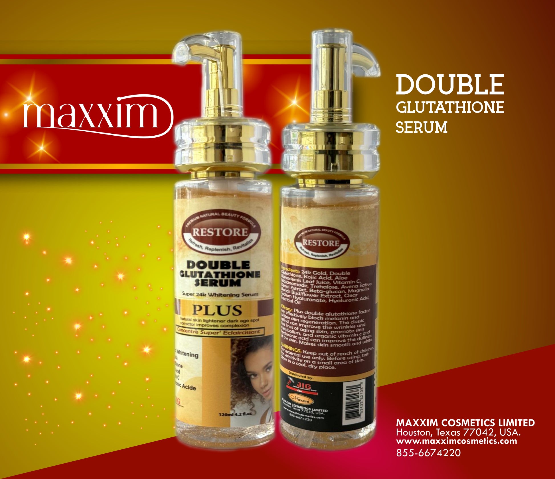 Restore Double Glutathione Serum Maxxim Restore Double Glutathione Serum Maxxim