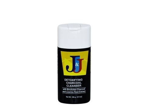 J&J Detoxifying Charcoal Cleanser with Binchotan Charcoal and Licorice Root Extract 3.5 Oz(100g)