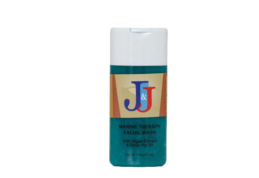 J&J Marine Therapy Facial Wash with Algae Extract & Rose Hip Oil 3.5 Oz(100g)