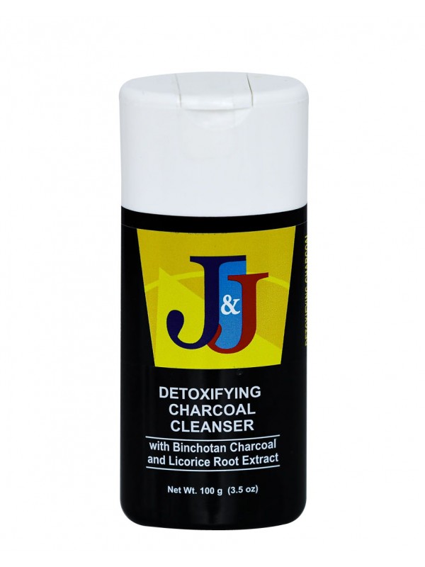J&J Detoxifying Charcoal Cleanser with Binchotan Charcoal and Locorice Root Extract