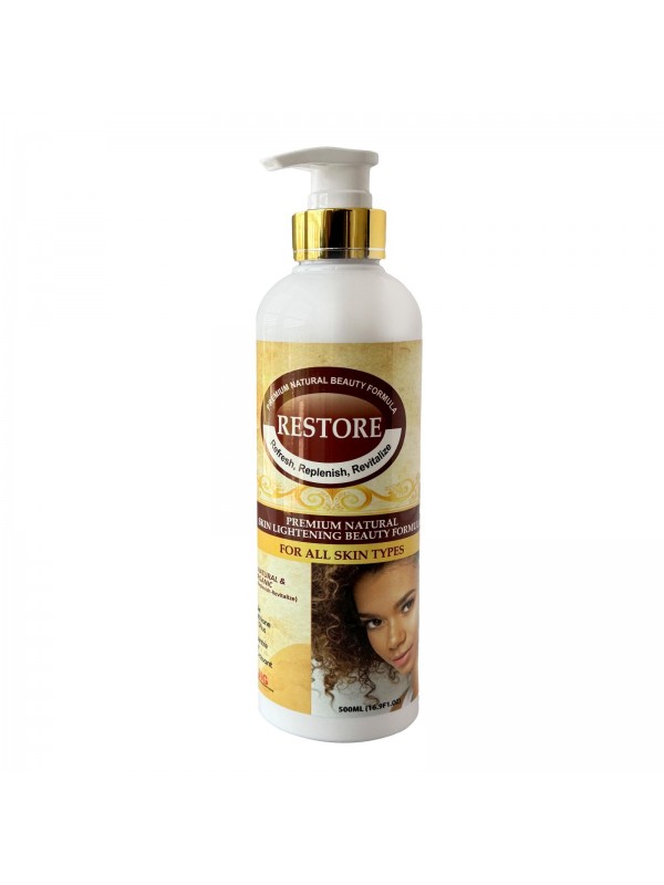 Restore Double Glutathione Inject Face & Body Skin Lightening Lotion